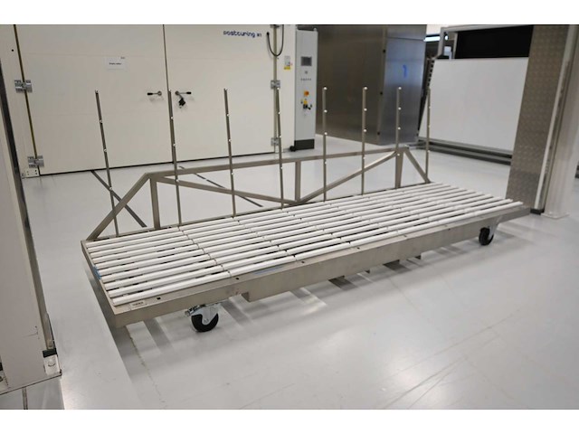 2018 masévon occ 10-delige rvs glas transportwagen - afbeelding 1 van  8