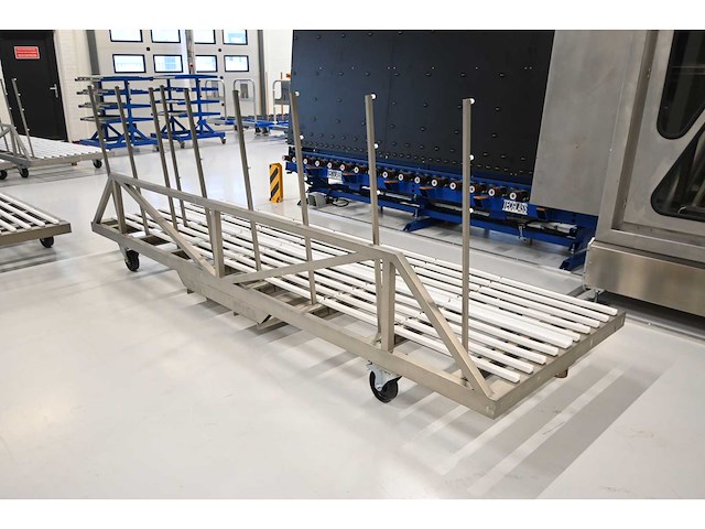 2018 masévon occ 10-delige rvs glas transportwagen - afbeelding 1 van  8