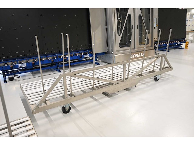 2018 masévon occ 10-delige rvs glas transportwagen - afbeelding 2 van  8