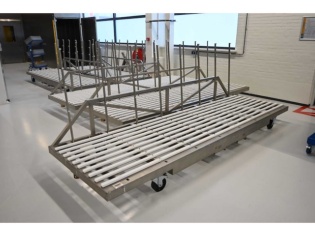 2018 masévon occ 10-delige rvs glas transportwagen - afbeelding 1 van  9