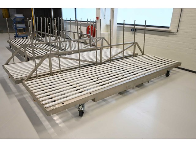 2018 masévon occ 10-delige rvs glas transportwagen - afbeelding 1 van  8