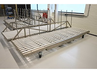 2018 masévon occ 10-delige rvs glas transportwagen - afbeelding 1 van  8