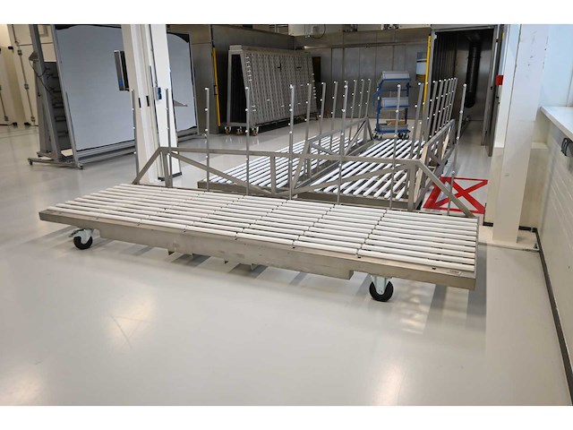 2018 masévon occ 10-delige rvs glas transportwagen - afbeelding 2 van  8