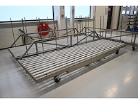 2018 masévon occ 10-delige rvs glas transportwagen - afbeelding 2 van  8