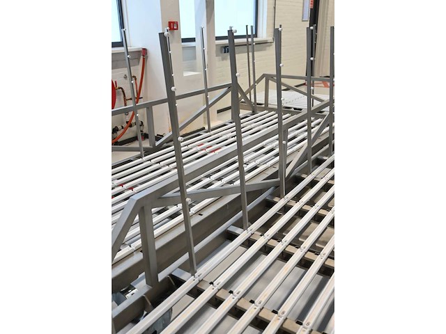 2018 masévon occ 10-delige rvs glas transportwagen - afbeelding 5 van  8