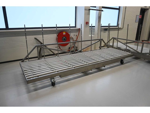 2018 masévon occ 10-delige rvs glas transportwagen - afbeelding 1 van  7