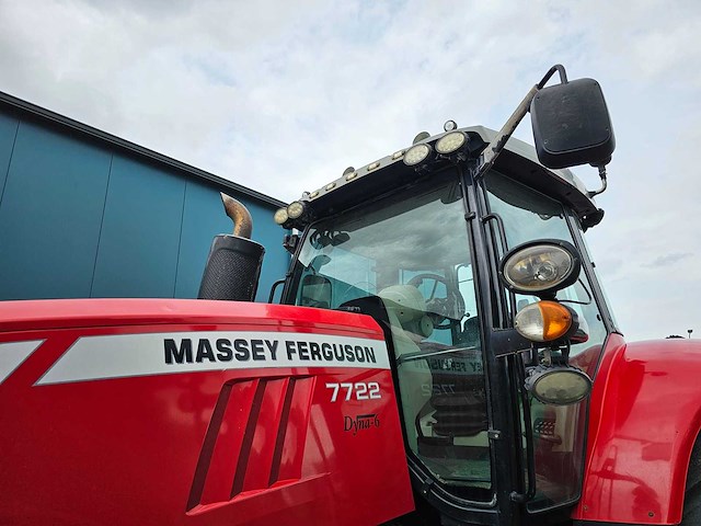 2018 massey ferguson 7722 dyna6 4wd tractor - afbeelding 9 van  33