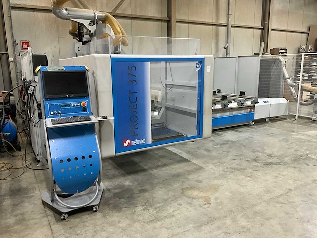 2018 masterwood project 375 5 asige cnc-freesmachine - afbeelding 1 van  31