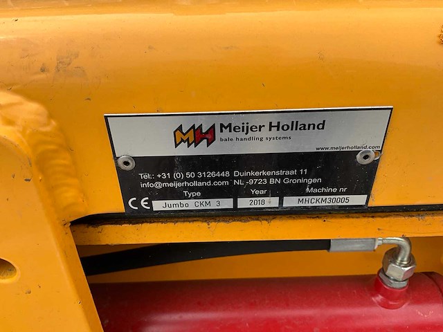 2018 meijer jumbo ckm 3 balenklem - afbeelding 4 van  12