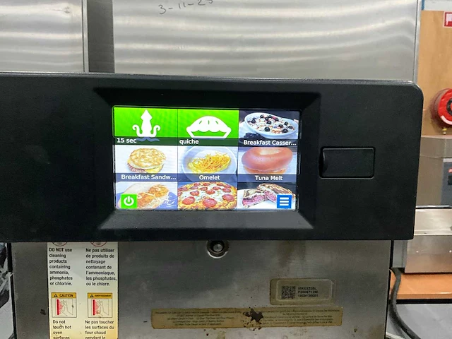 2018 menumaster mrx523bl highspeed oven - afbeelding 5 van  7