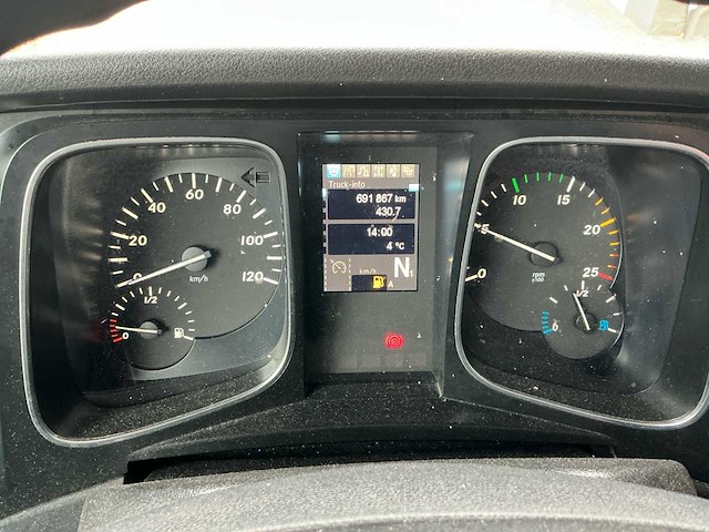 2018 mercedes-benz actros 1845 vrachtwagen - afbeelding 3 van  25