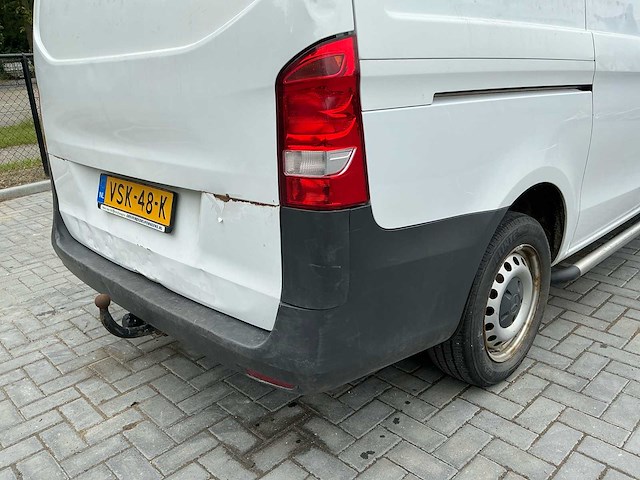 2018 mercedes-benz vito 116 cdi lang bedrijfswagen - afbeelding 6 van  28