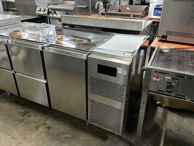 2018 metos tr3sc710 koelwerkbank - afbeelding 2 van  8