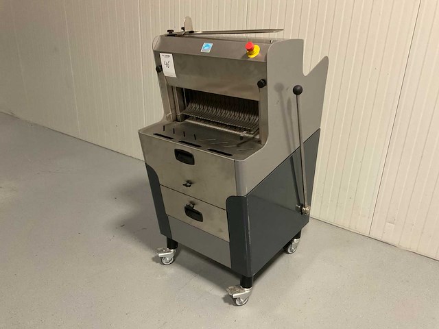 2018 mhs basic h broodsnijmachine, rvs - afbeelding 1 van  3