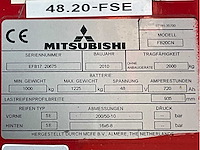 2018 mitsubishi fb20cn vorkheftruck - afbeelding 16 van  23