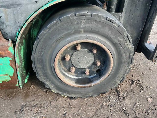 2018 mitsubishi fb35n vorkheftruck defect - afbeelding 1 van  18