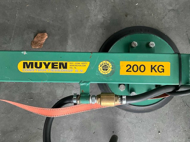 2018 muyen va000 glas vacuümheffers + transportbok 5x 200kg - afbeelding 2 van  8