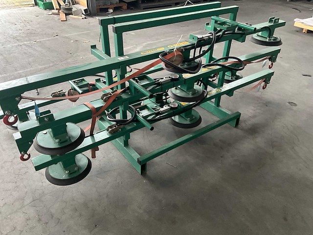 2018 muyen va000 glas vacuümheffers + transportbok 5x 200kg - afbeelding 6 van  8