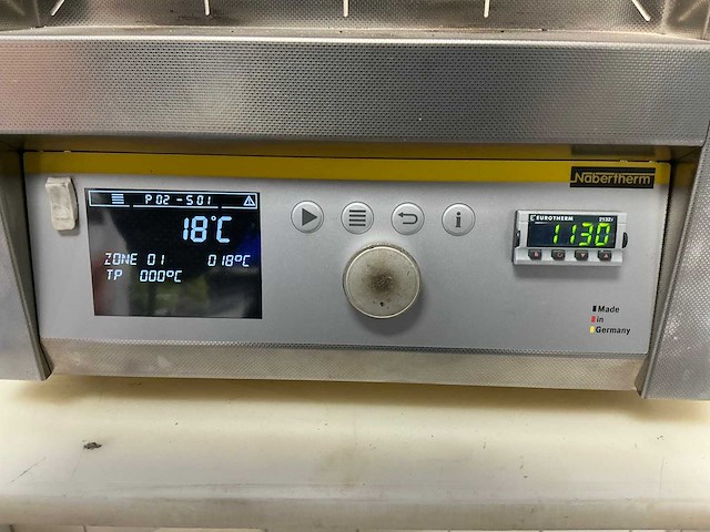 2018 nabertherm lvt 5/11/b410 ver-assings oven - afbeelding 8 van  11
