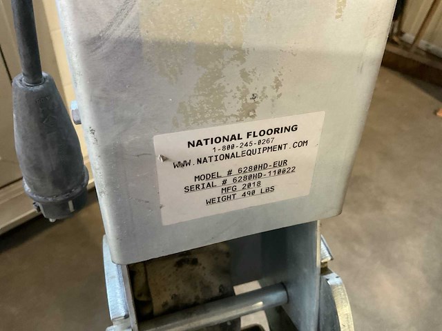 2018 national flooring 6280hd-com tapijtstripper - afbeelding 5 van  8