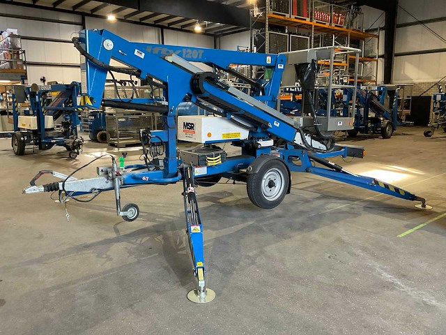 2018 niftylift 120te mk1c aanhanger hoogwerker - afbeelding 12 van  16