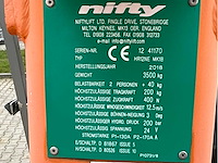 2018 niftylift nifty hr12ne hoogwerker - afbeelding 24 van  30