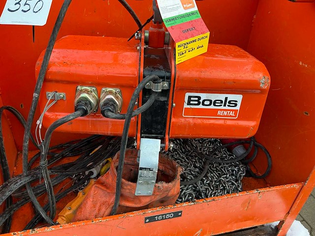 2018 nitchi ec40100 elektrische kettingtakel - afbeelding 3 van  7