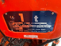 2018 nitchi ec40100 elektrische kettingtakel - afbeelding 7 van  7