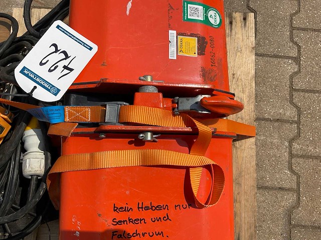 2018 nitchi ec40100 kettingtakel - afbeelding 5 van  6