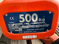 2018 nitchi ecc4-0500 elektrische kettingtakel - afbeelding 5 van  8