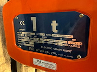2018 nitchi ect40100 elektrische kettingtakel - afbeelding 7 van  7