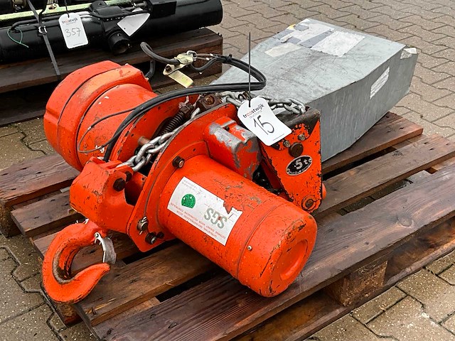 2018 nitchi mh-5 elektrische kettingtakel - afbeelding 5 van  11