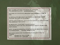 2018 paja eozb-120/600-150 sorteerschudder - afbeelding 2 van  14