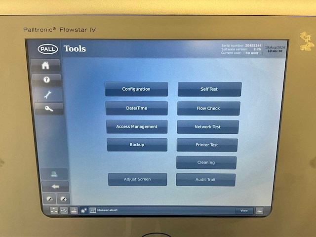 2018 pall palltronic flowstar iv filterintegriteitstestsysteem - afbeelding 3 van  9