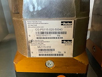 2018 parker cg-ps115-020-50043 spiraalvormige planetaire inline tandwielkast - afbeelding 2 van  2
