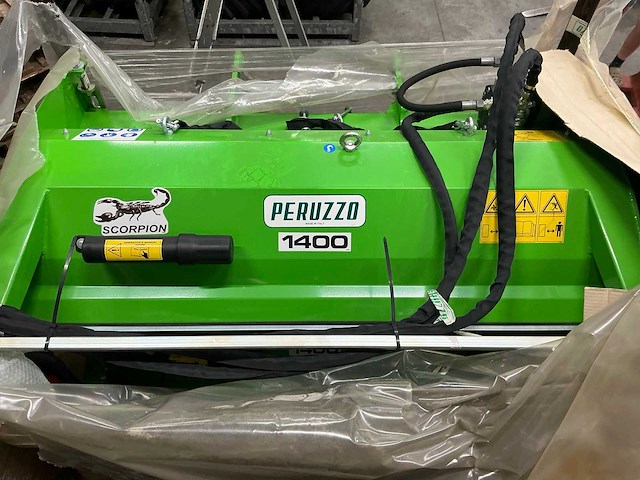 2018 peruzzo scorpion 1400 klepelmaaier ongebruikt - afbeelding 6 van  10
