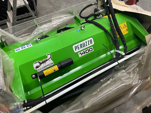 2018 peruzzo scorpion 1400 klepelmaaier ongebruikt - afbeelding 7 van  10