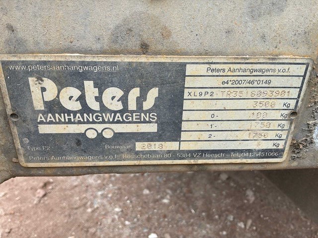 2018 peters machinetransporter - afbeelding 3 van  10