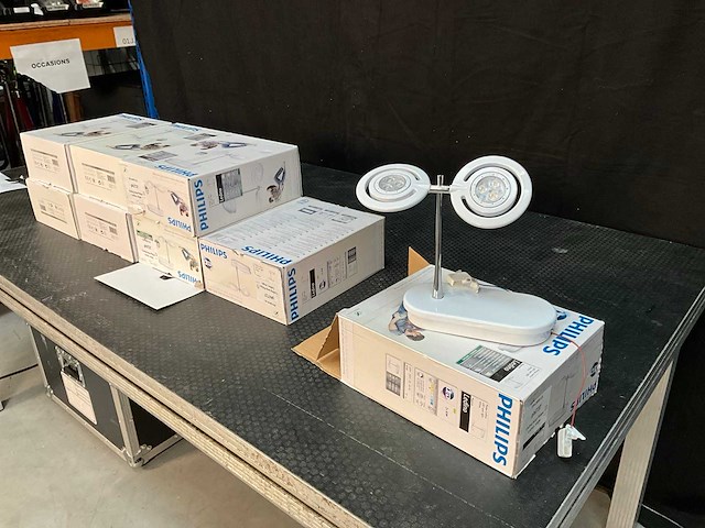 2018 philips phi 737 ledino led plafond lamp (8x) - afbeelding 1 van  7