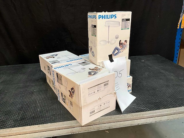 2018 philips phi 737 ledino led plafond lamp (8x) - afbeelding 1 van  8