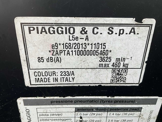 2018 piaggio mp3 300 ie 3 wiel motorfiets - afbeelding 3 van  13