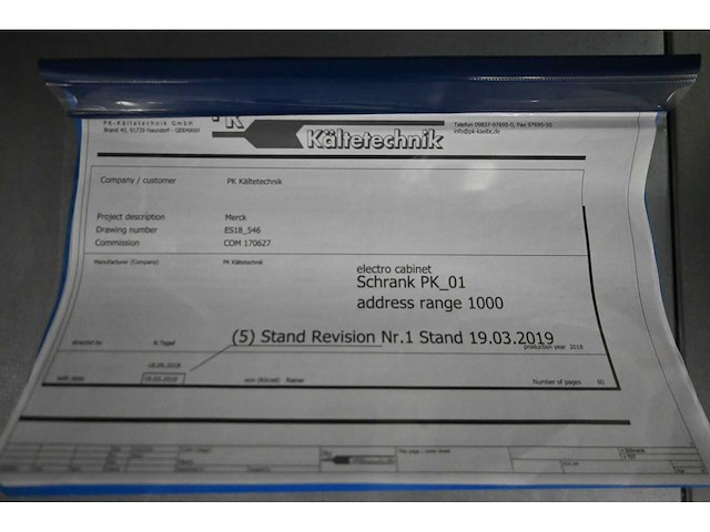 2018 pk kältetechnik - iso 6 - cleanroom lamination line (c) - afbeelding 13 van  27
