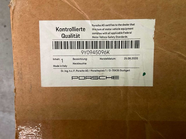 2018 porsche cayenne achterlicht (2x) - afbeelding 7 van  7