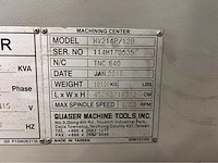 2018 quaser mv214p/12b cnc universeel machinecentrum - afbeelding 10 van  18