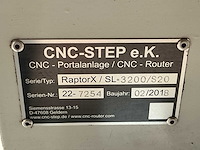 2018 raptor x sl 3200/s20 cnc-portaalfreesmachine - afbeelding 4 van  13