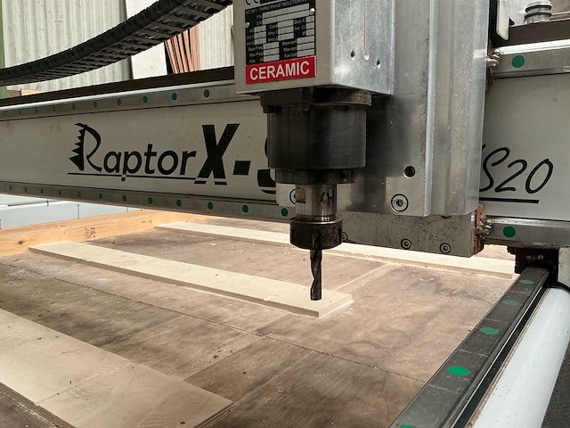 2018 raptor x sl 3200/s20 cnc-portaalfreesmachine - afbeelding 11 van  13