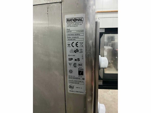 2018 rational cmp 61 combisteamer - afbeelding 9 van  9