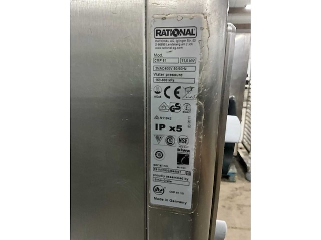 2018 rational cmp61 combisteamer - afbeelding 5 van  7