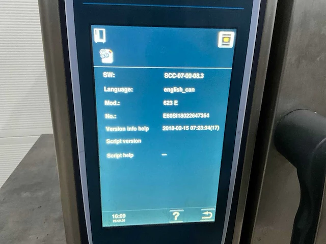 2018 rational scc xs 6 2/3 e selfcookingcenter - afbeelding 13 van  13