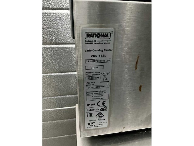 2018 rational vcc 112 l variocooking center - afbeelding 7 van  25